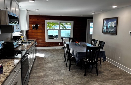 Moravia House | Beautiful Lakefront Retreat on Owasco Lake, private, sunny, dock, kayaks & grill