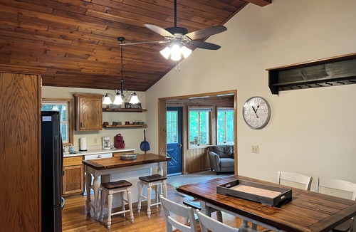 Vilas County Cottage | Beautiful lakefront cabin just minutes from downtown Eagle River!