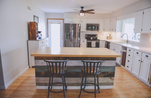 Gravois Mills House | Beautiful Lakeside Home with Amazing Water Views and Own Private Dock!