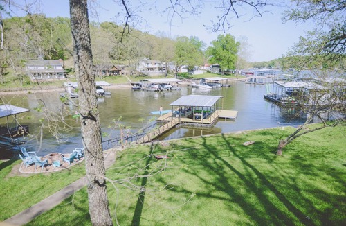 Gravois Mills House | Beautiful Lakeside Home with Amazing Water Views and Own Private Dock!