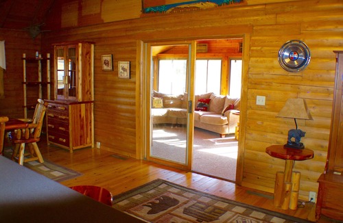 Attica House | Beautiful Lofted Home with Rugged Wood Interior Featuring Large Beams