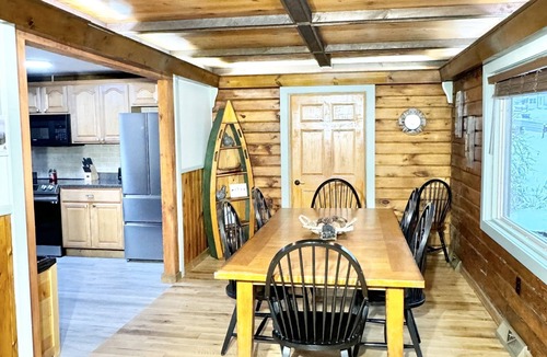 Johnsburg Cabin | Beautiful log cabin close to all the wonders of the Adirondacks!