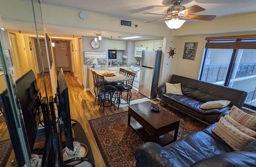 North Myrtle Beach Condo | Beautiful/Modern Corner Penthouse 😎1BR Oceanfront w/Panoramic-View, 310 Reviews