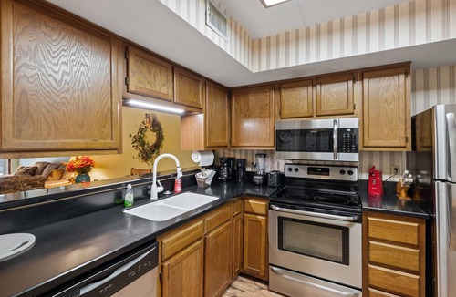 Chalet Village Condo | Beautiful Mountain Condo - isolated, secluded and just 8 minutes from downtown !