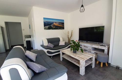 Biscarrosse Villa | Beautiful new villa, quiet, near forest Biscarrosse/6p