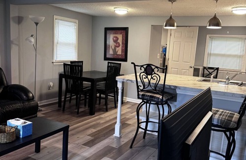 Concord House | Beautiful newly remodeled fully furnished 1-bedroom guest house Concord, NC.