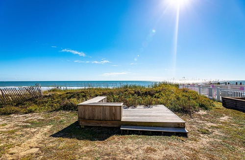 Pine Knoll Shores House | Beautiful Ocean Front House with Private Pool