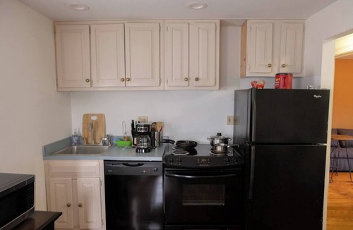 Bradley Beach House | Beautiful ocean view large 3rd floor apt with deck