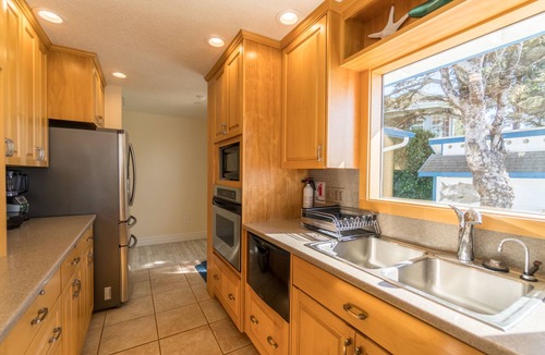 Cloverdale House | Beautiful oceanfront home with sweeping views, multiple decks, and pet friendly