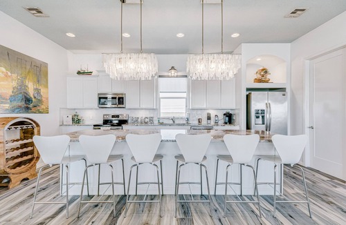 Port Bolivar House | Beautiful oceanfront home with expansive decks