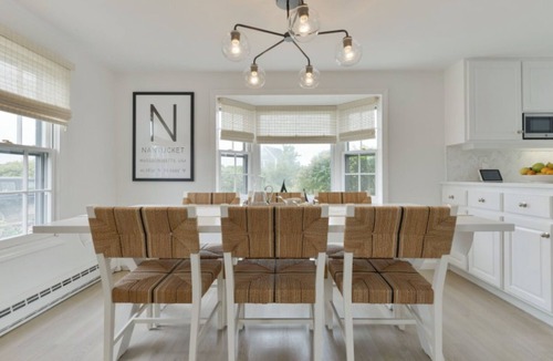 Tom Nevers House | Beautiful private 4Bd/3Ba Home, Central A/C, Heated Pool, 1 mi from TN Beach!