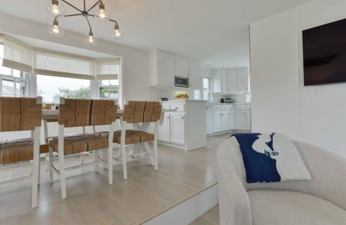 Tom Nevers House | Beautiful private 4Bd/3Ba Home, Central A/C, Heated Pool, 1 mi from TN Beach!