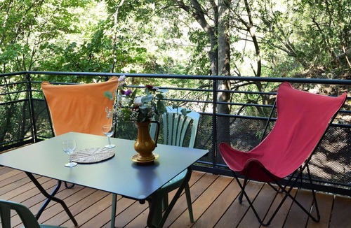 Saint-Montan House | Beautiful private villa for 4 guests with WIFI, TV, terrace, pets allowed and panoramic view