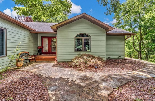 Leicester House | Beautiful Private Mountain Estate Close to Asheville w/Hot Tub & Sauna