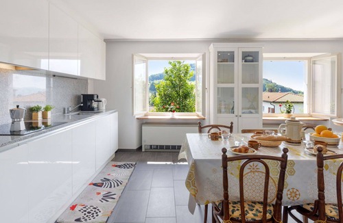 Novaggio House | Beautiful private villa for 6 people with TV and patio