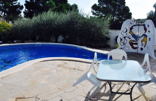 L'Ampolla Villa | Beautiful private villa for 6 people with private pool, WIFI, A/C, TV, patio and panoramic view