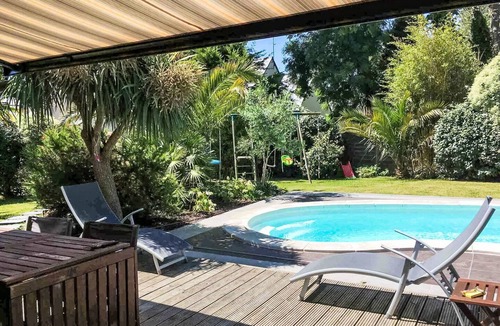 Cancale House | Beautiful private villa for 9 people with private pool, WIFI, TV, terrace and parking