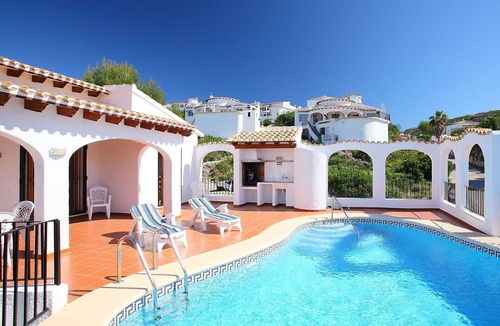 Pego House | Beautiful private villa for 8 guests with A/C, private pool, WIFI, TV, terrace and panoramic view
