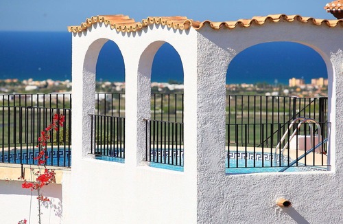 Pego House | Beautiful private villa for 8 guests with A/C, private pool, WIFI, TV, terrace and panoramic view