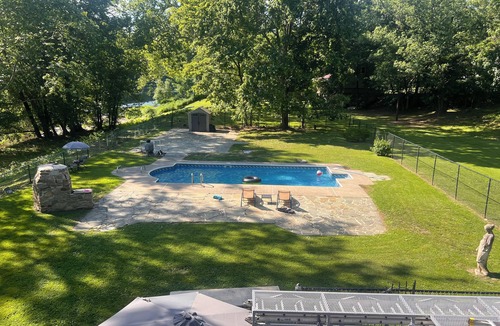 Martins Creek House | Beautiful River front home with pool