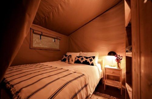 San Saba House | Beautiful Safari Tent Nestled Amidst Trees in San Saba, Texas