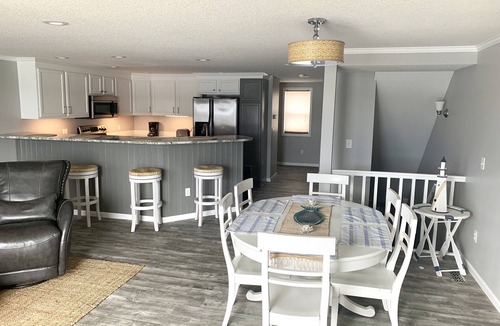 East Jordan Condo | Beautiful, Spacious, Year round, Lakefront Condo.