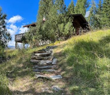 Riein Ski Chalet | Beautiful Swiss chalet with breathtaking views and a sauna