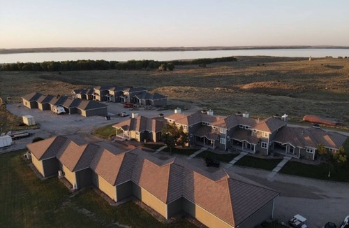 Brule House | Beautiful townhome in gated community at Lake McConaughy!