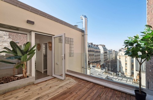 17th Arrondissement Apartment | Beautiful Triplex in Paris With Rooftop