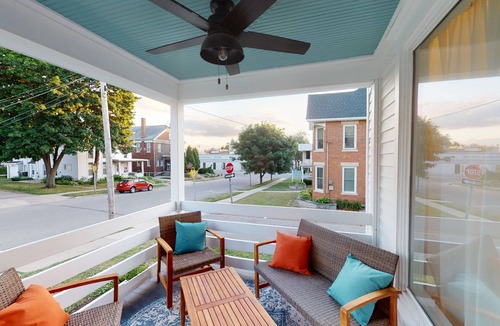 Monroe House | Beautiful two story, downtown home, one block from the Square,