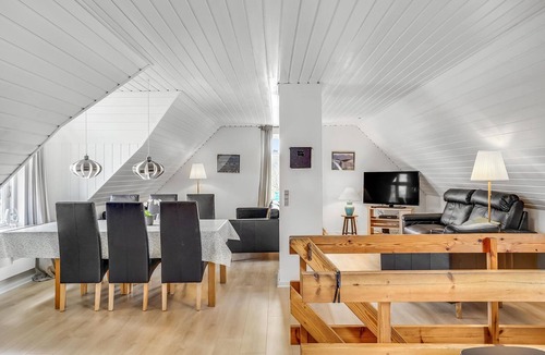 Allingabro Apartment | Beautiful vacation apartment on two floors, offering plenty of space.
