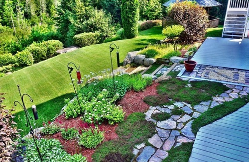 Sainte-Adele Ski Chalet | Beautiful view, hot tub, park, hiking , biking, privacy, pet friendly
