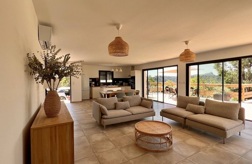 Les Vans Villa | Beautiful! Villa Cerise south Ardèche Les Vans, private pool, superb view
