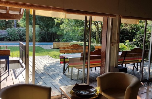 Pyla-sur-Mer Villa | Beautiful villa in private park at Pyla - Heated pool - Tennis - 80m beach