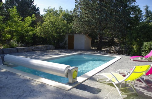 Labeaume House | beautiful villa with private pool and turret.