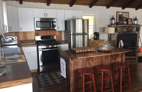 Wellesley Island Cottage | Beautiful waterfront cottage where you feel like you can touch the ships.