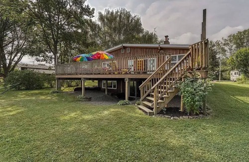 Fancher Cottage | Beautiful water front with spectacular sunsets