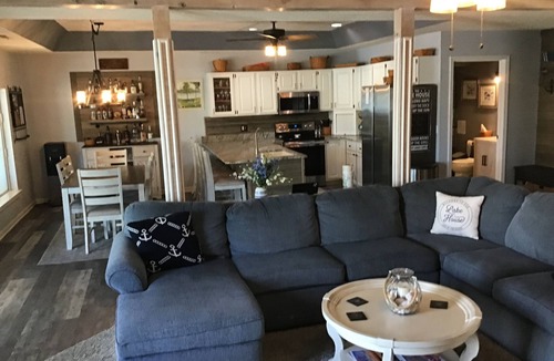 Lake Ozark House | Beautiful Waterfront Lake Home/Private Dock - walk to Bagnell Dam Strip