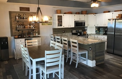 Lake Ozark House | Beautiful Waterfront Lake Home/Private Dock - walk to Bagnell Dam Strip