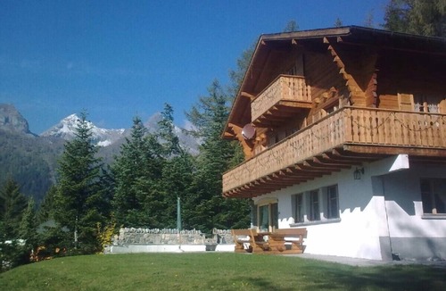 Ovronnaz Ski Chalet | Beautiful Wooden Chalet set in private woodland and garden with stunning views.