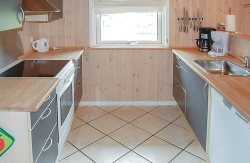 Kelstrup Strand House | Beautiful wooden vacation home in a newly parceled vacation home area close to one of the best swimm