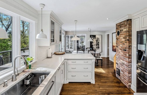 Woodstock House | Beautiful Woodstock Home with Fire Pit, Grill, and Mountain Charm