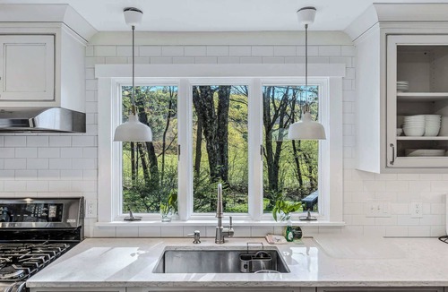 Woodstock House | Beautiful Woodstock Home with Fire Pit, Grill, and Mountain Charm