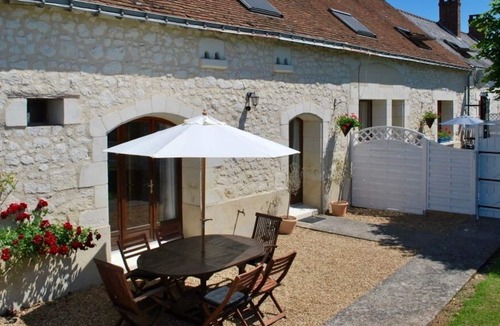 Noyant-Villages House | Beautifully presented holiday home with private garden, pool, & excellent wi-fi