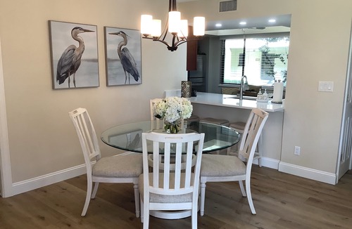 Bonita Bay Condo | Beautifully Renovated Lakeview Corner Condo. Private Beach, Pool and Spa