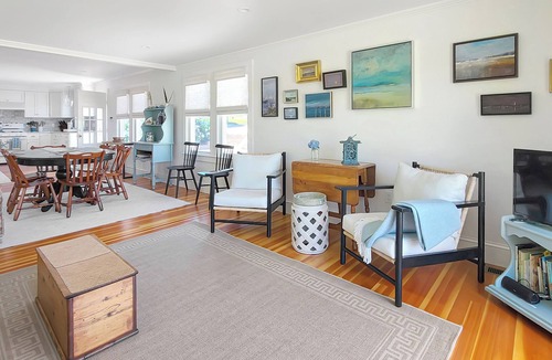 North Truro House | Beautifully Renovated 4BD-A/C, Water Views, Patio & Deck, Walk to Cold Storage Beach