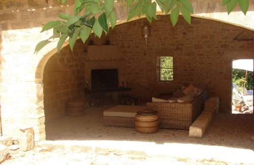 Aigues-Vives House | Beautifully restored wine makers house with private pool, AC and lovely view