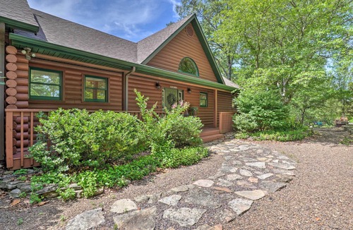 Sylvan Shores Cottage | Beaver Lake Home w/Game Room, Boat Slip & Views!