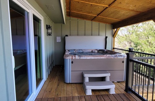 Sylvan Shores House | Beaver Lake House w/Game Room, Hot Tub, Lake View, Dock Access Swim Deck, Eureka Springs
