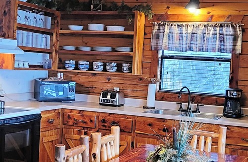 Sylvan Shores Cabin | Beaver Lake View Cabin with Lake Access, Boat Dock, Boat Slips, Incredible View